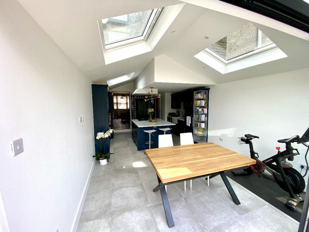 Permitted development rules for detached, semi-detached and terraced homes UK showing extension limits, height restrictions and planning exemptions