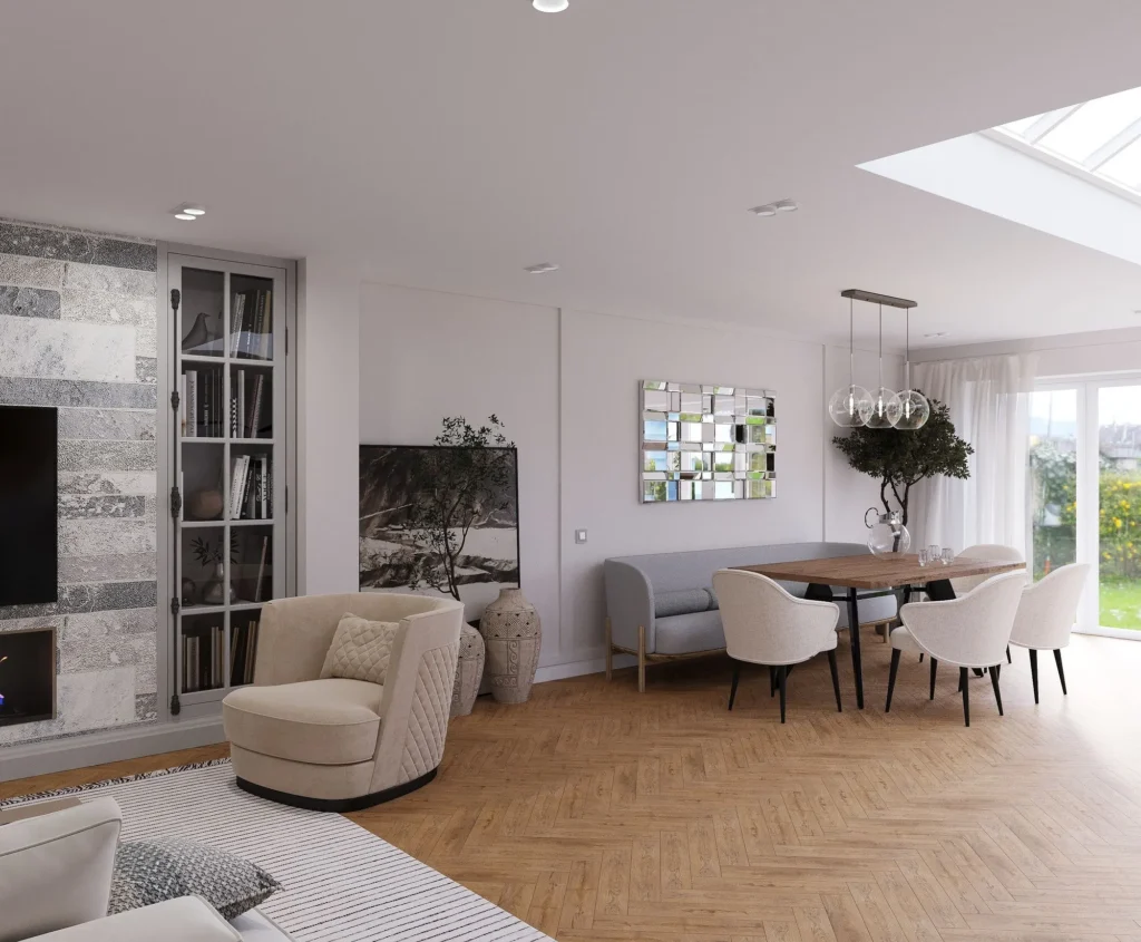 Permitted development rules for detached, semi-detached and terraced homes UK showing extension limits, height restrictions and planning exemptions