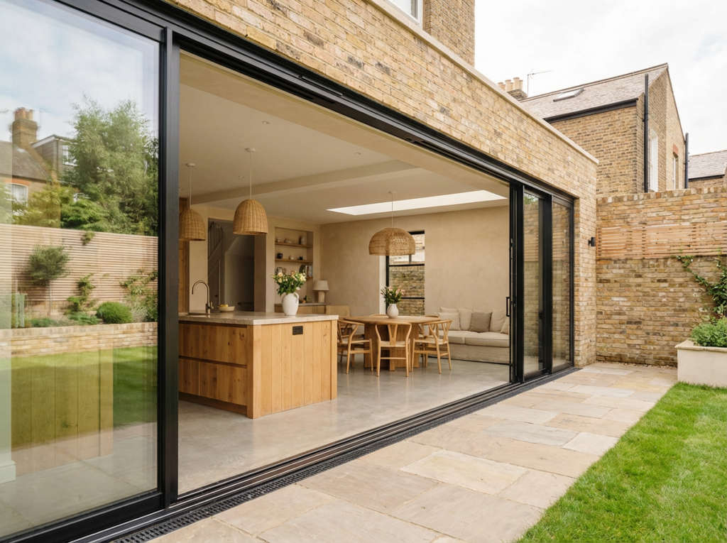Loft conversion vs rear extension comparison UK showing added property value, costs and space benefits