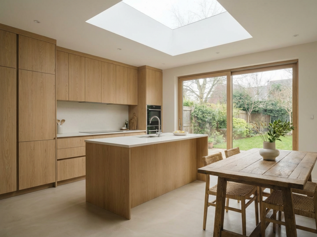 Loft conversion vs rear extension comparison UK showing added property value, costs and space benefits