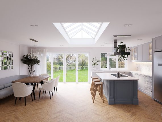 Permitted development (PD) extensions UK showing house extension options that do not require planning permission including rear, side and single-storey extensions